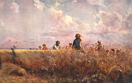 G.G. Mjasoedow : Die Schnitter, 1887